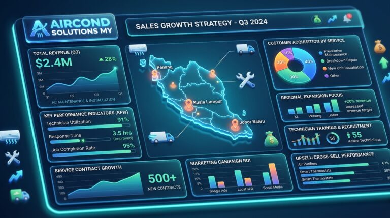 strategi tingkatkan jualan syarikat servis malaysia